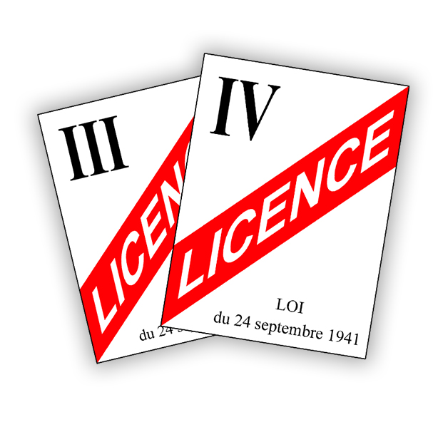 Vendre votre licence 3 ou 4